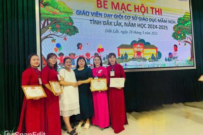 GIÁO VIÊN THAM GIA “HỘI THI GIÁO VIÊN DẠY GIỎI CẤP TỈNH” ĐÃ ĐẠT NHIỀU THÀNH TÍCH CAO